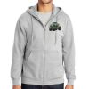 Essential Fleece Full Zip Hooded Sweatshirt Thumbnail