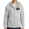 Essential Fleece Full Zip Hooded Sweatshirt Thumbnail