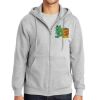 Essential Fleece Full Zip Hooded Sweatshirt Thumbnail