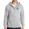 Essential Fleece Full Zip Hooded Sweatshirt Thumbnail