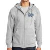 Essential Fleece Full Zip Hooded Sweatshirt Thumbnail