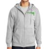 Essential Fleece Full Zip Hooded Sweatshirt Thumbnail