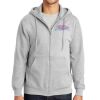 Essential Fleece Full Zip Hooded Sweatshirt Thumbnail