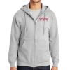 Essential Fleece Full Zip Hooded Sweatshirt Thumbnail