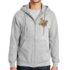 Essential Fleece Full Zip Hooded Sweatshirt Thumbnail