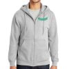 Essential Fleece Full Zip Hooded Sweatshirt Thumbnail