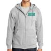 Essential Fleece Full Zip Hooded Sweatshirt Thumbnail