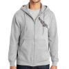 Essential Fleece Full Zip Hooded Sweatshirt Thumbnail