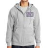 Essential Fleece Full Zip Hooded Sweatshirt Thumbnail