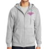 Essential Fleece Full Zip Hooded Sweatshirt Thumbnail
