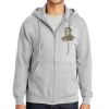 Essential Fleece Full Zip Hooded Sweatshirt Thumbnail