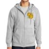 Essential Fleece Full Zip Hooded Sweatshirt Thumbnail