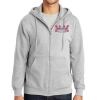 Essential Fleece Full Zip Hooded Sweatshirt Thumbnail