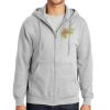 Essential Fleece Full Zip Hooded Sweatshirt Thumbnail