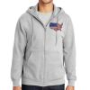 Essential Fleece Full Zip Hooded Sweatshirt Thumbnail