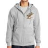 Essential Fleece Full Zip Hooded Sweatshirt Thumbnail