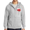 Essential Fleece Full Zip Hooded Sweatshirt Thumbnail