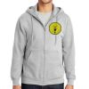 Essential Fleece Full Zip Hooded Sweatshirt Thumbnail