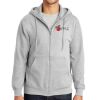 Essential Fleece Full Zip Hooded Sweatshirt Thumbnail