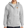Essential Fleece Full Zip Hooded Sweatshirt Thumbnail