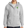 Essential Fleece Full Zip Hooded Sweatshirt Thumbnail