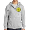 Essential Fleece Full Zip Hooded Sweatshirt Thumbnail