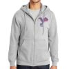 Essential Fleece Full Zip Hooded Sweatshirt Thumbnail